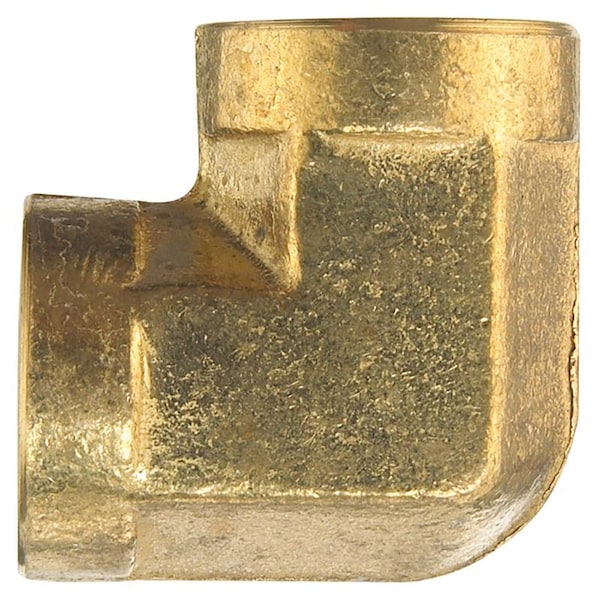 Homeplus+ ATC 1/2 in. FPT X 1/2 in. D FPT Brass 90 Degree Elbow 6JC120910711017 - main